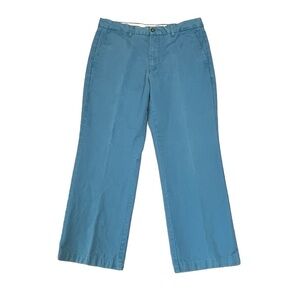 Men’s Dockers D3 100% Weathered Cotton Khaki Chino Pant. Blue Size 34 x 29 #1039